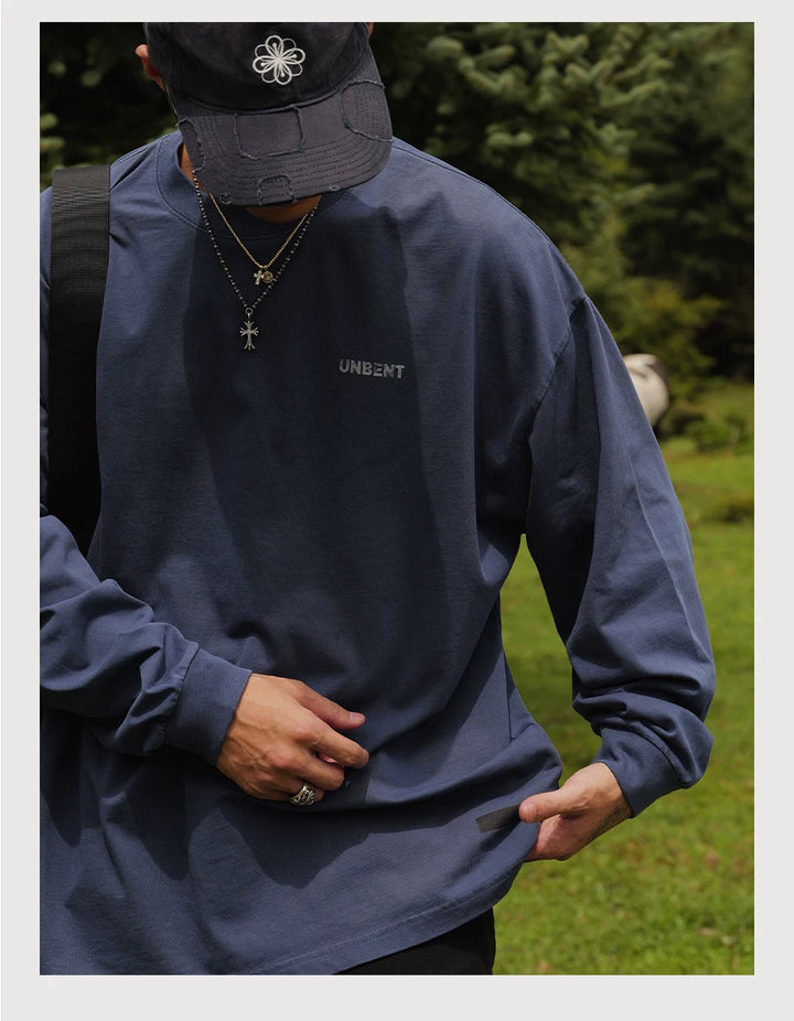 "CLASSIC" WASHED DISTRESSED LS