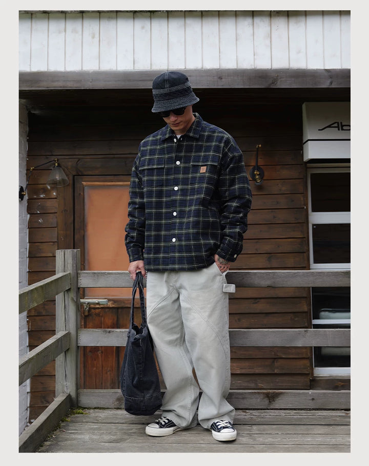 3M Thinsulate Plaid Coat