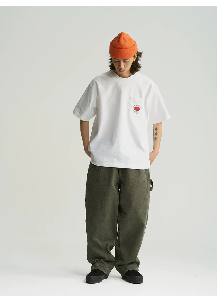 MU555 Minimalist Reversible Pocket Tee