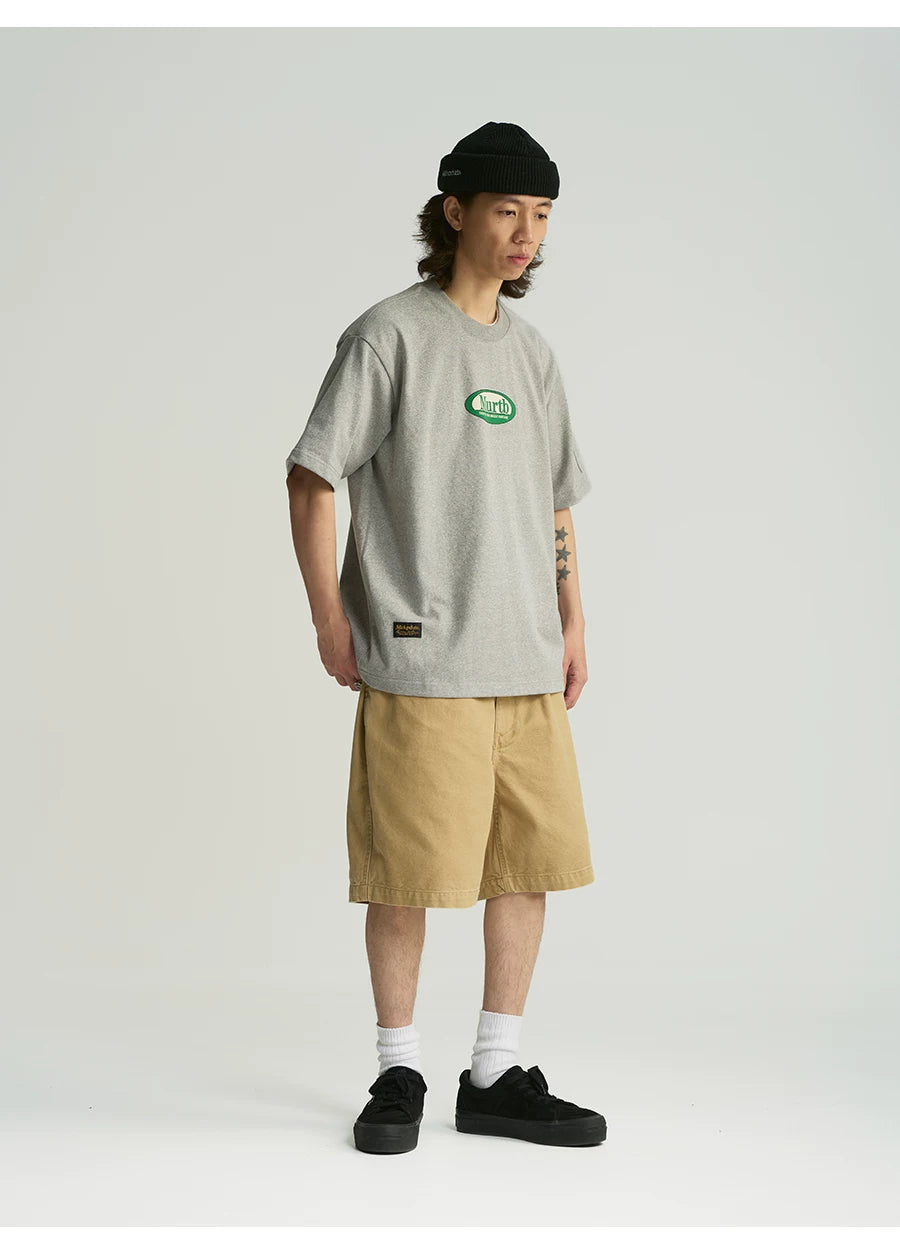 MU536 Minimalist Commuter Contrast Color Tee