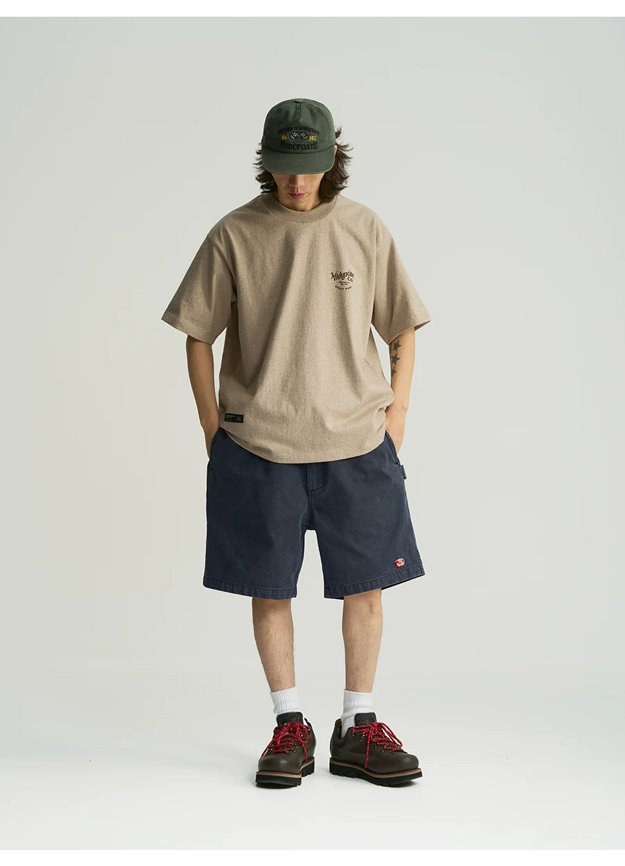 MU566 Vintage Washed Circle Logo Tee