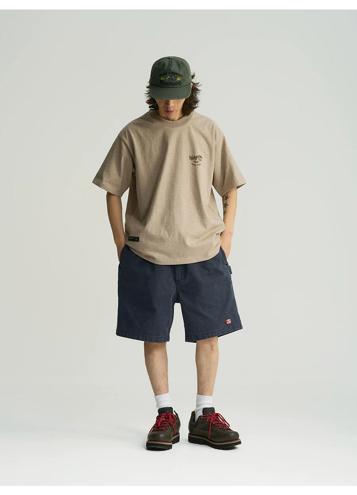 MU566 Vintage Washed Circle Logo Tee