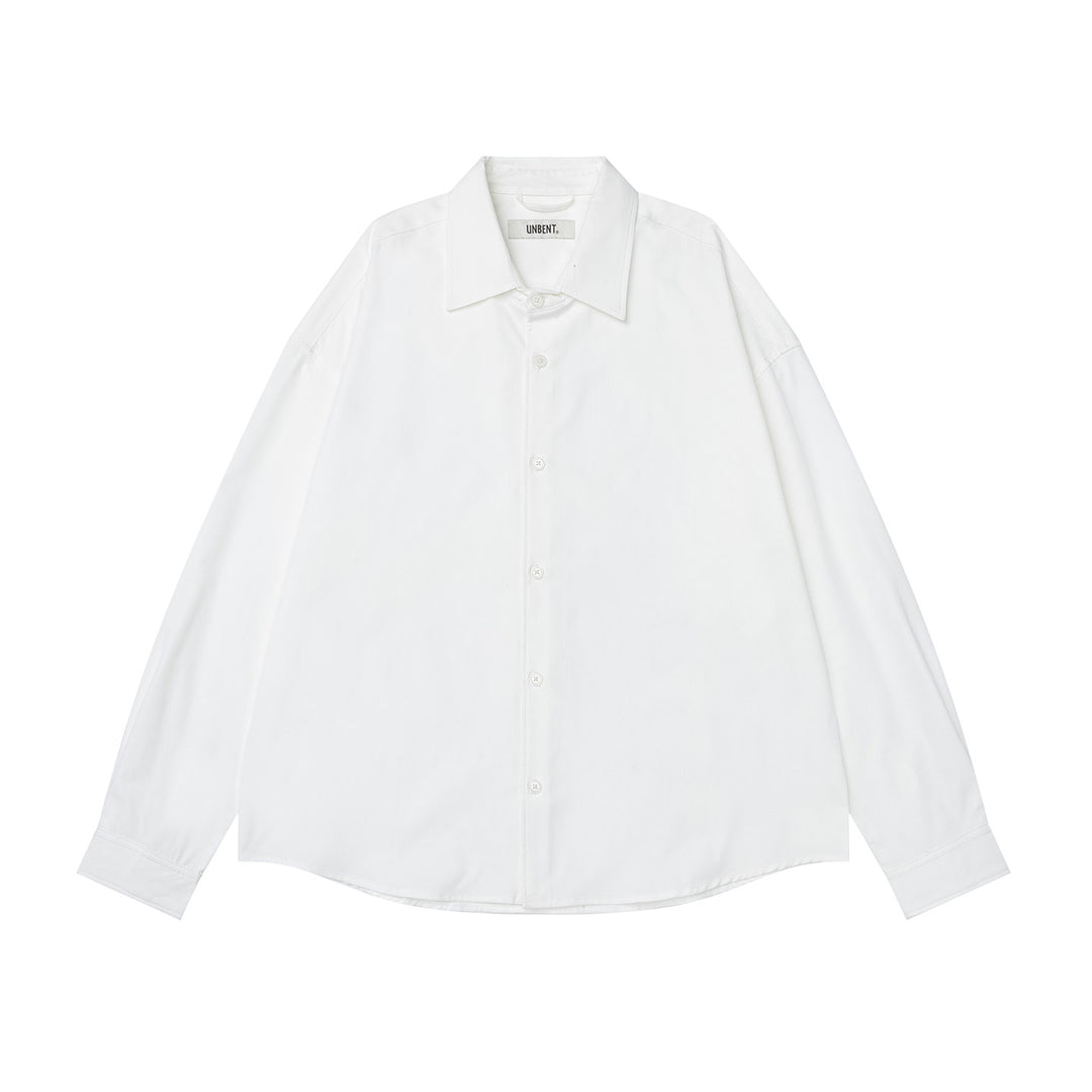 Solid Anti-Wrinkle Long-Sleeve Shirt