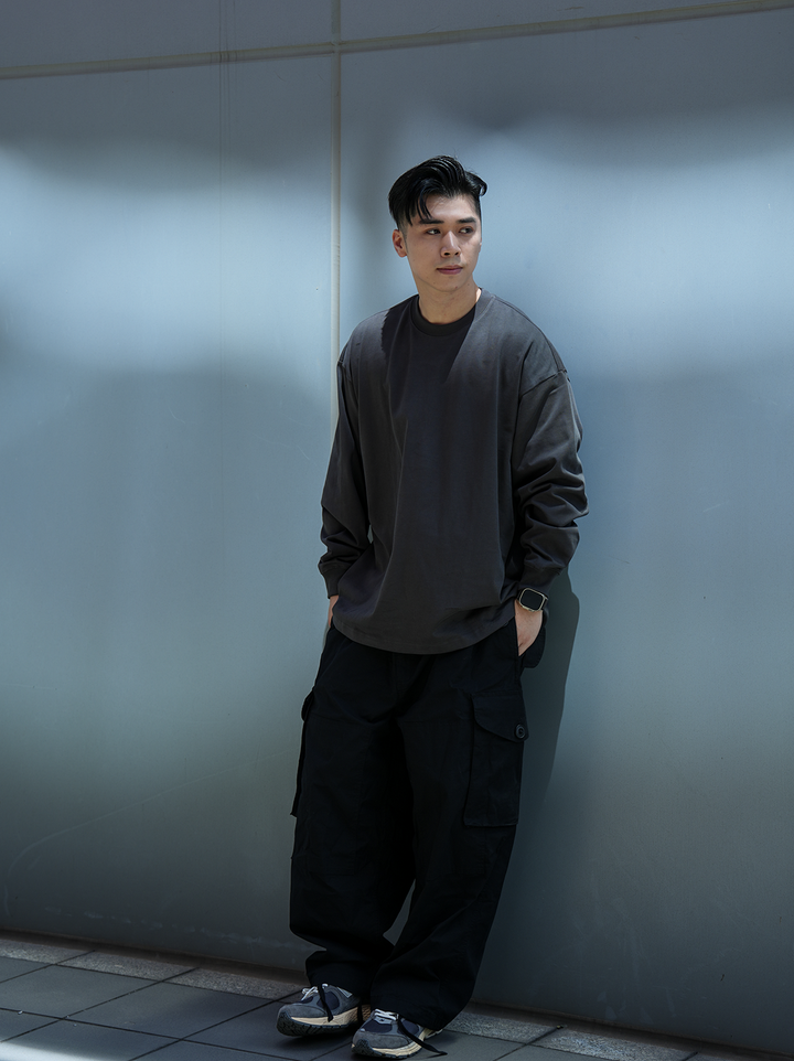 LAPRIMA BASIC BLANK LS TEE