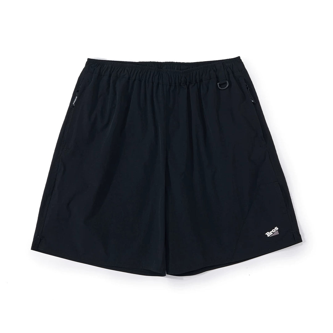 Nylon Embroidered Beach Shorts