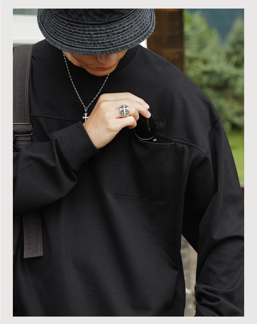 Cotton Embroidered Long Sleeve