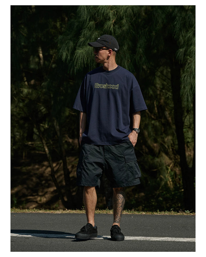 Sorona® Line Print Tee