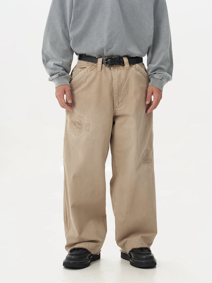 Patched-up Carpenter Pants