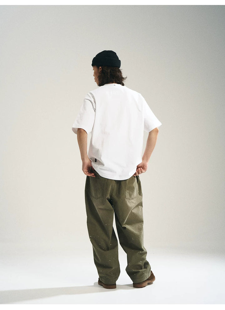 MU538 Clean Panel Pocket Tee