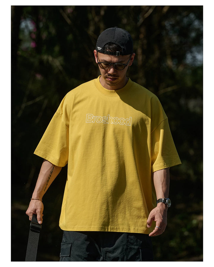 Sorona® Line Print Tee