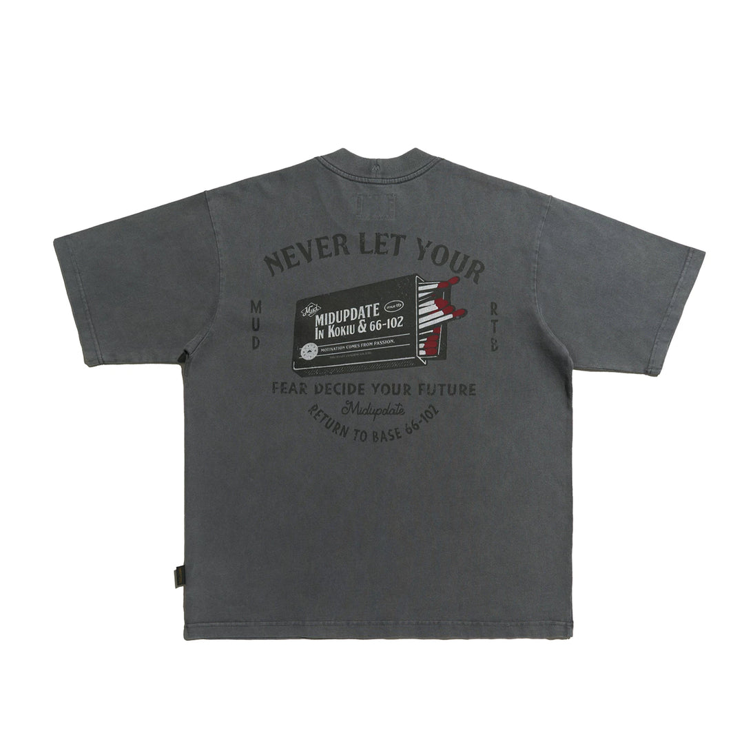 MU540 Vintage Wash Casual Matchbox Tee