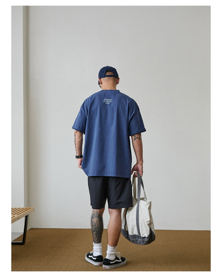 Acid Wash Flag Logo Tee