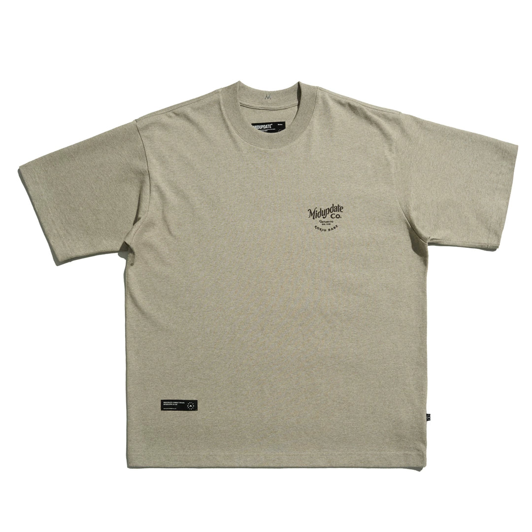 MU566 Vintage Washed Circle Logo Tee