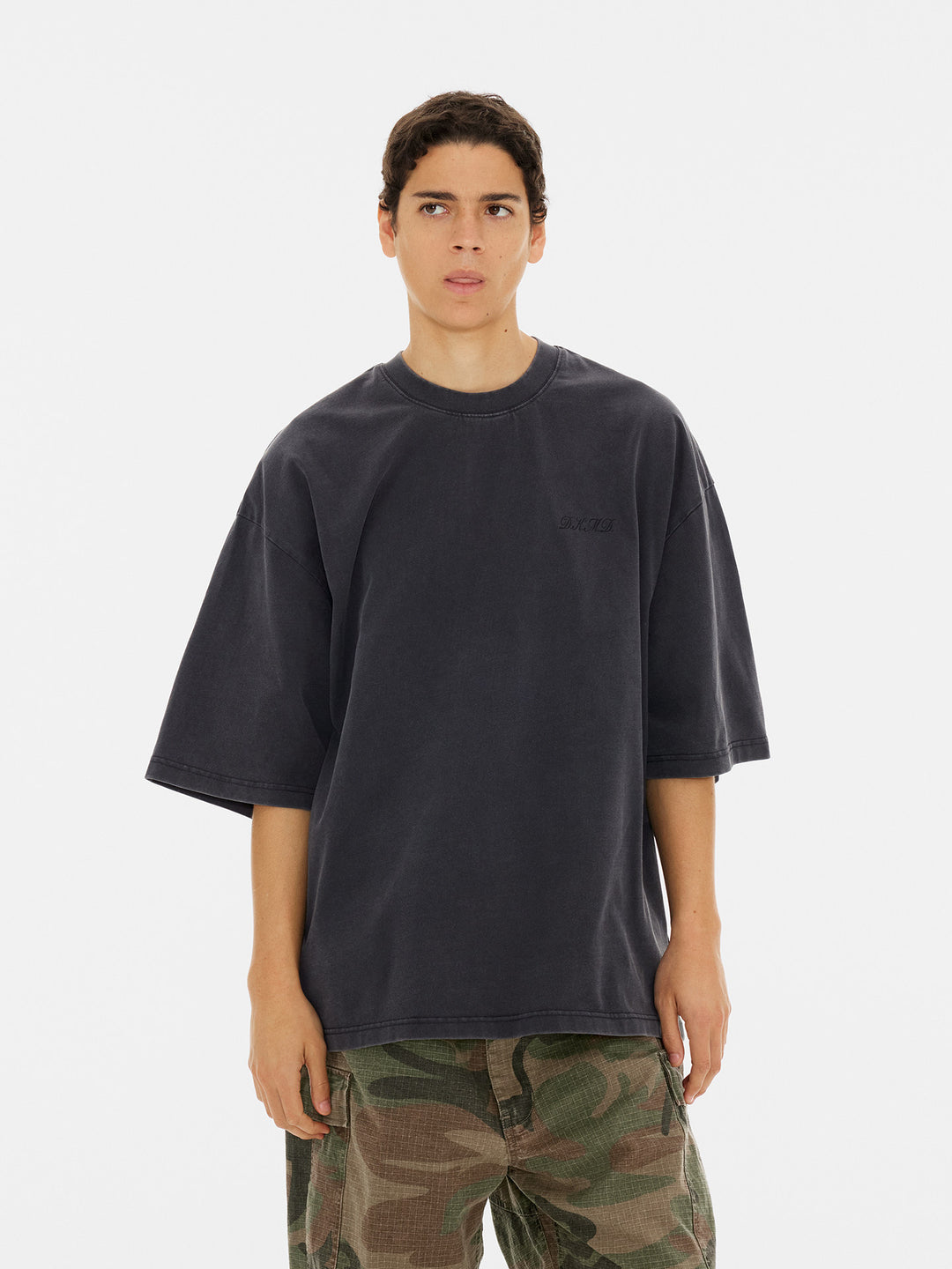 Acid Washed Logo Tee