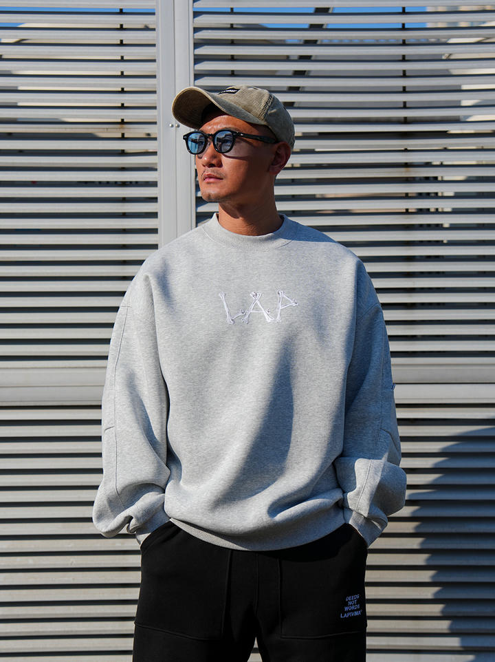 LAPRIMA AIR LAYER VELVET SWEATSHIRT