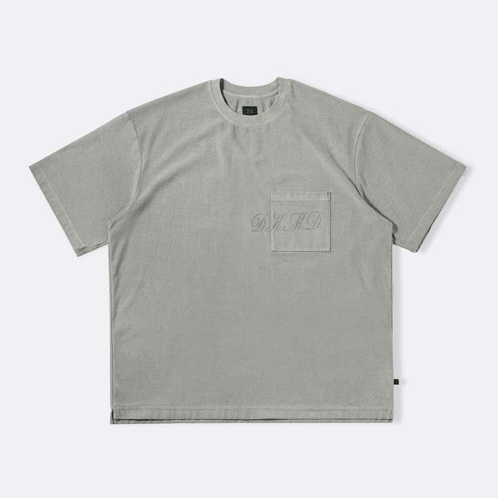 Acid Wash Logo Pocket Tee