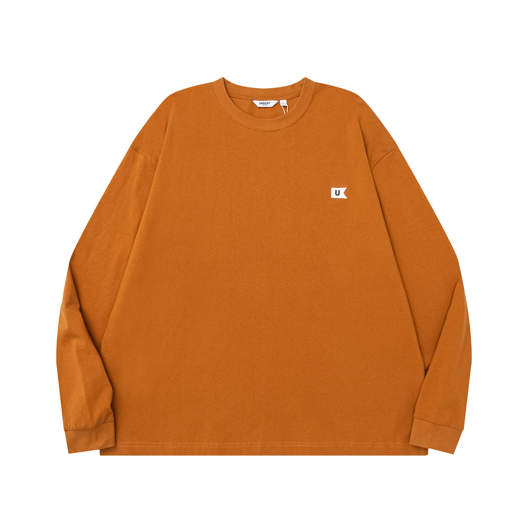 Basic Embroidered Long-Sleeve