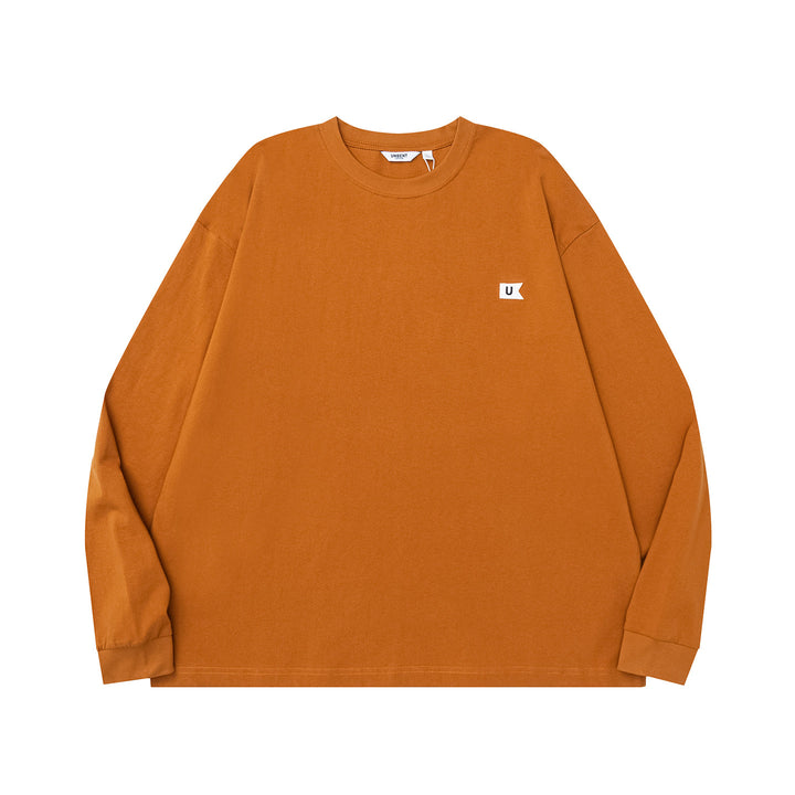 Basic Embroidered Long-Sleeve