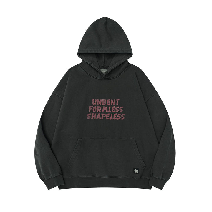 Wax-Dye Washed Fleece Hoodie