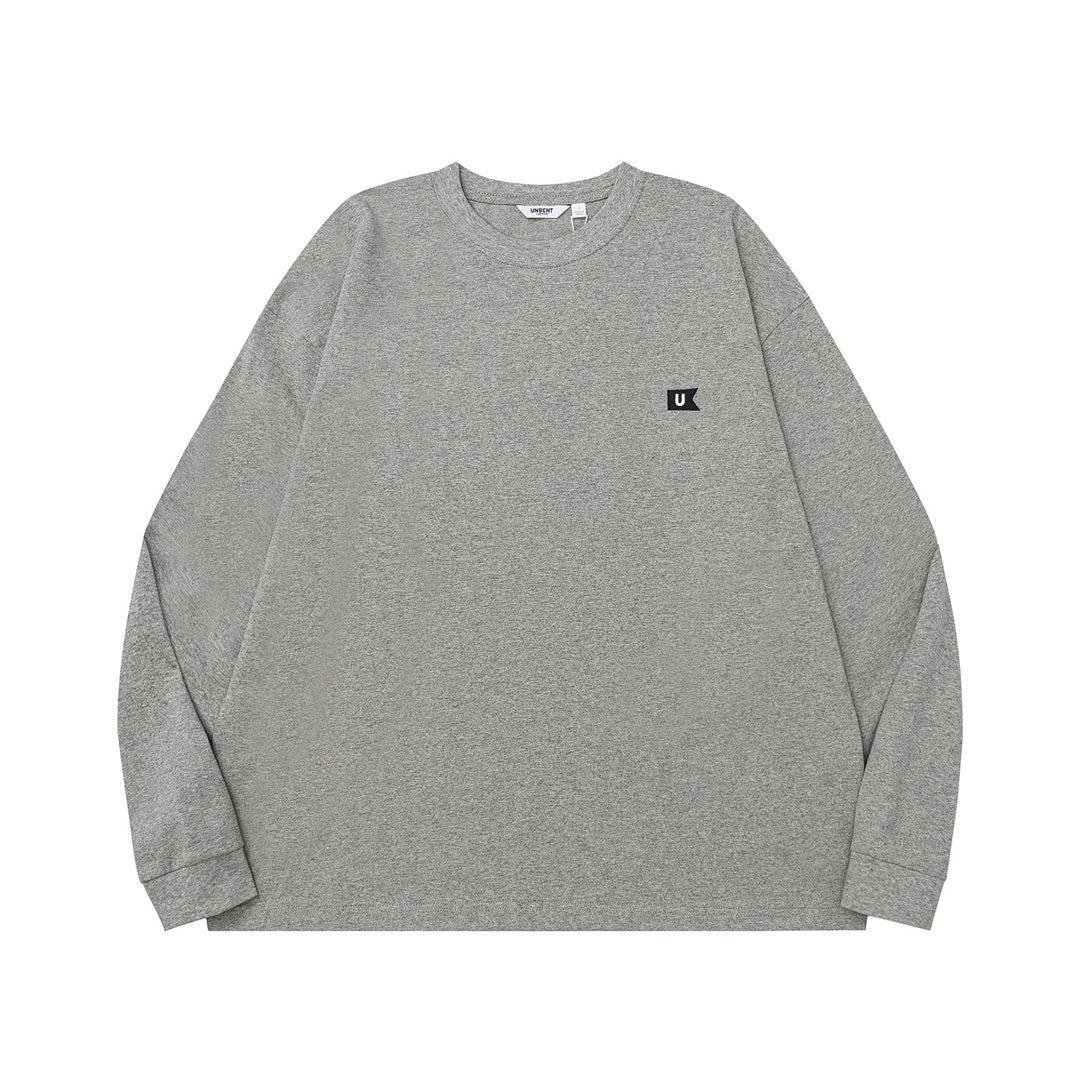 Basic Embroidered Long-Sleeve