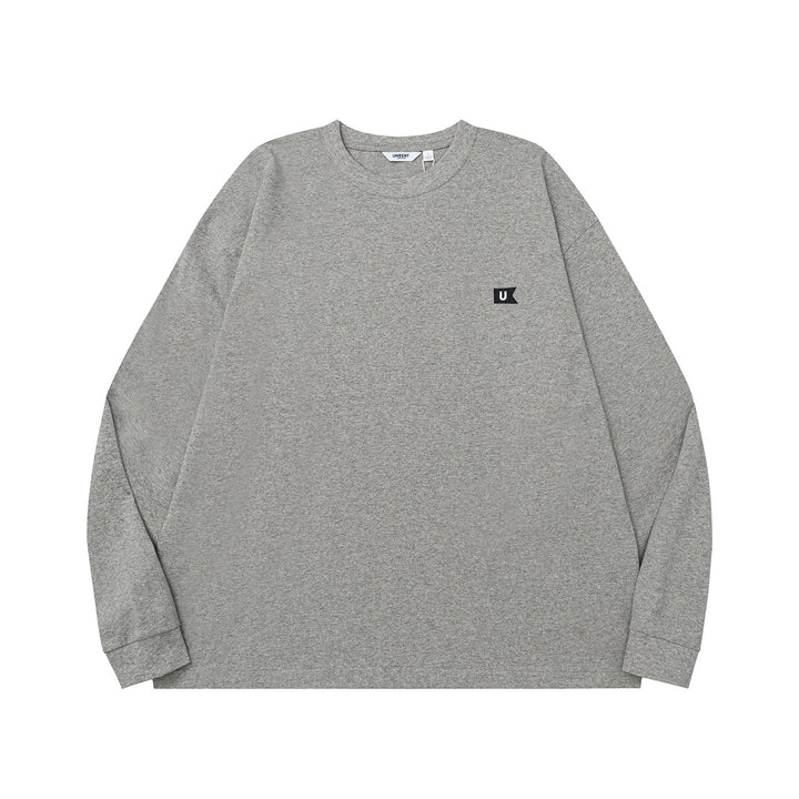 Basic Embroidered Long-Sleeve