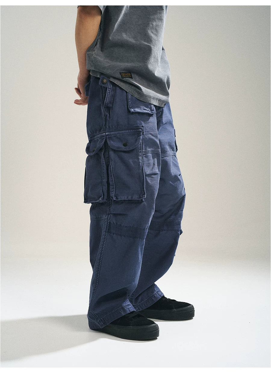 MUP25186 Distressed Military Cargo Pants