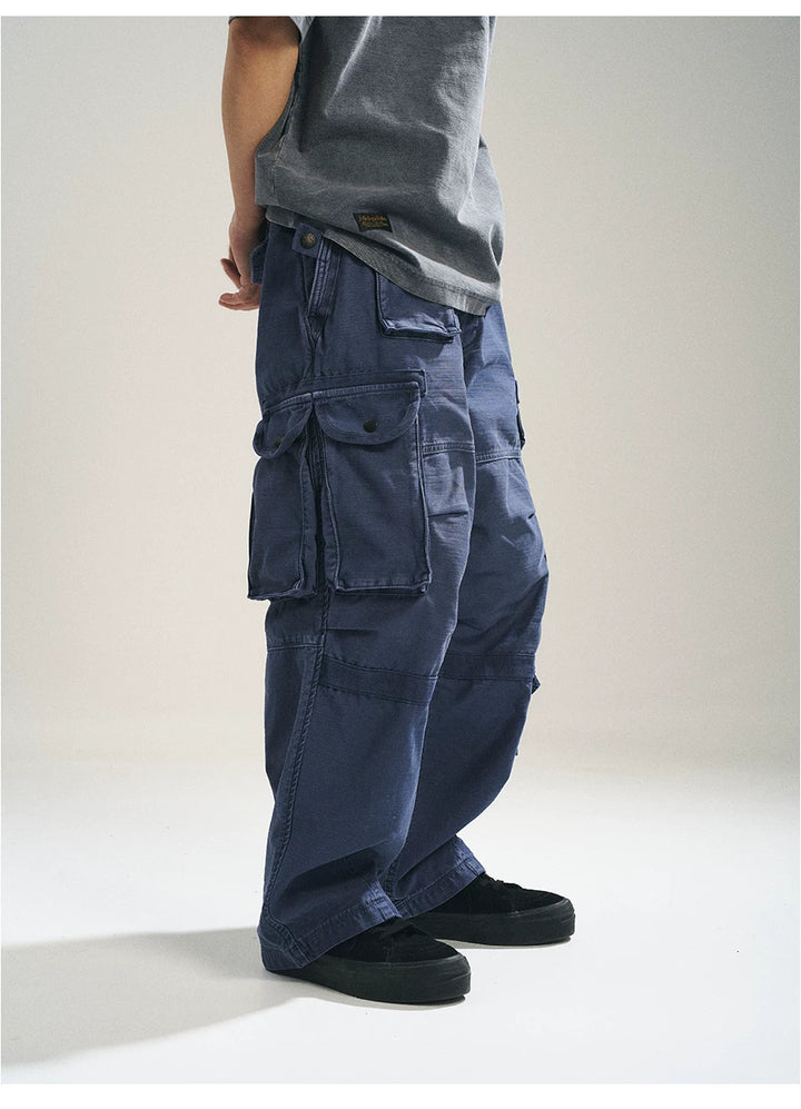 MUP25186 Distressed Military Cargo Pants