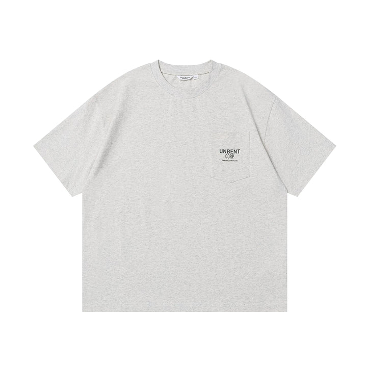 Distressed Print Pocket Tee