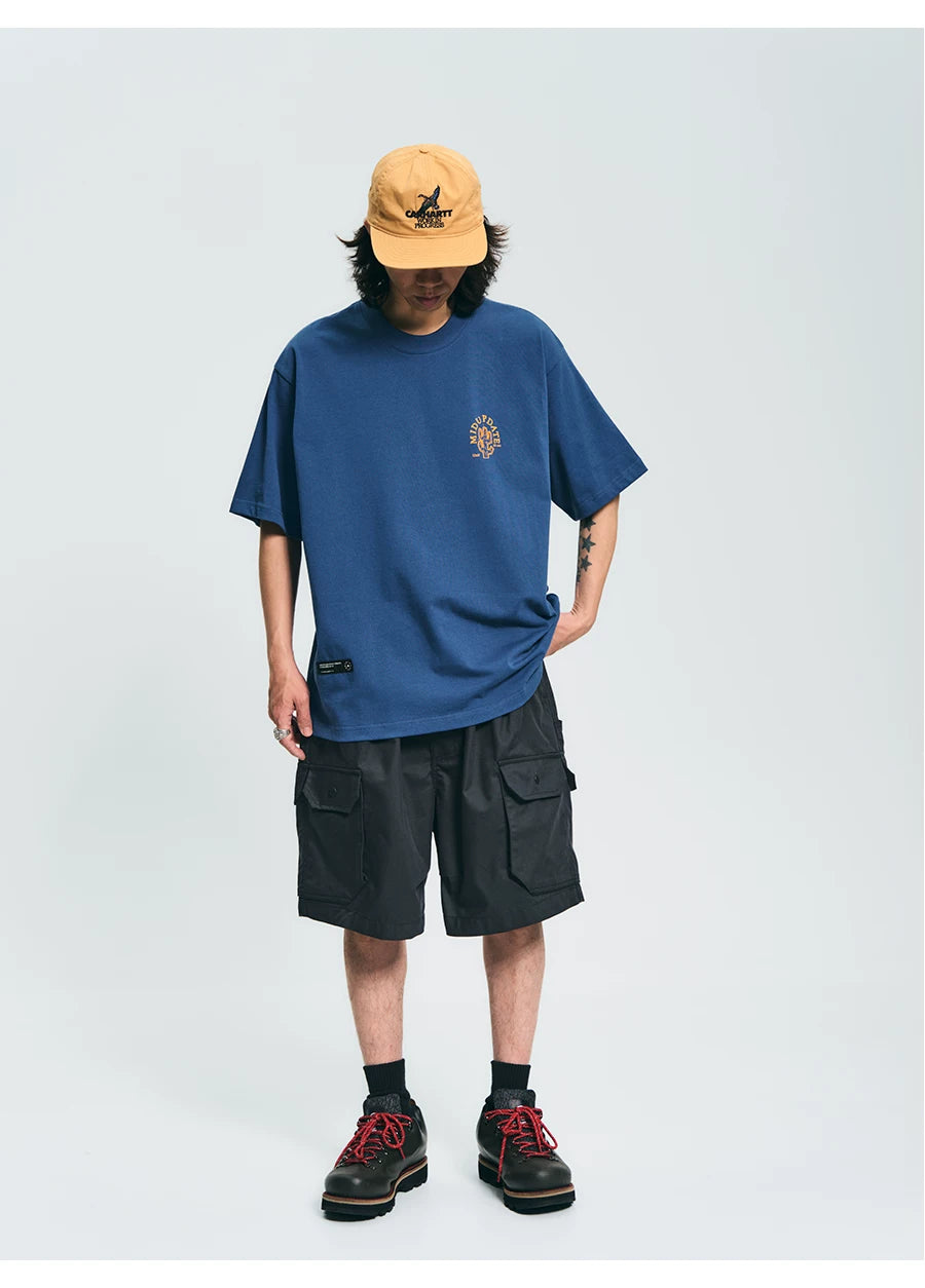 MU562 Vintage Western Cactus Badge Tee