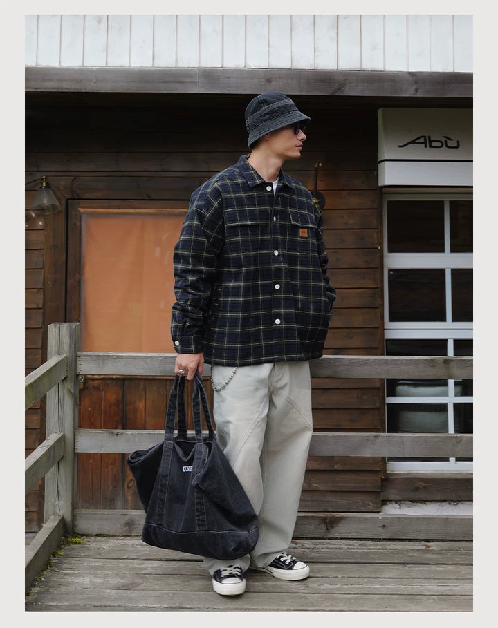 3M Thinsulate Plaid Coat