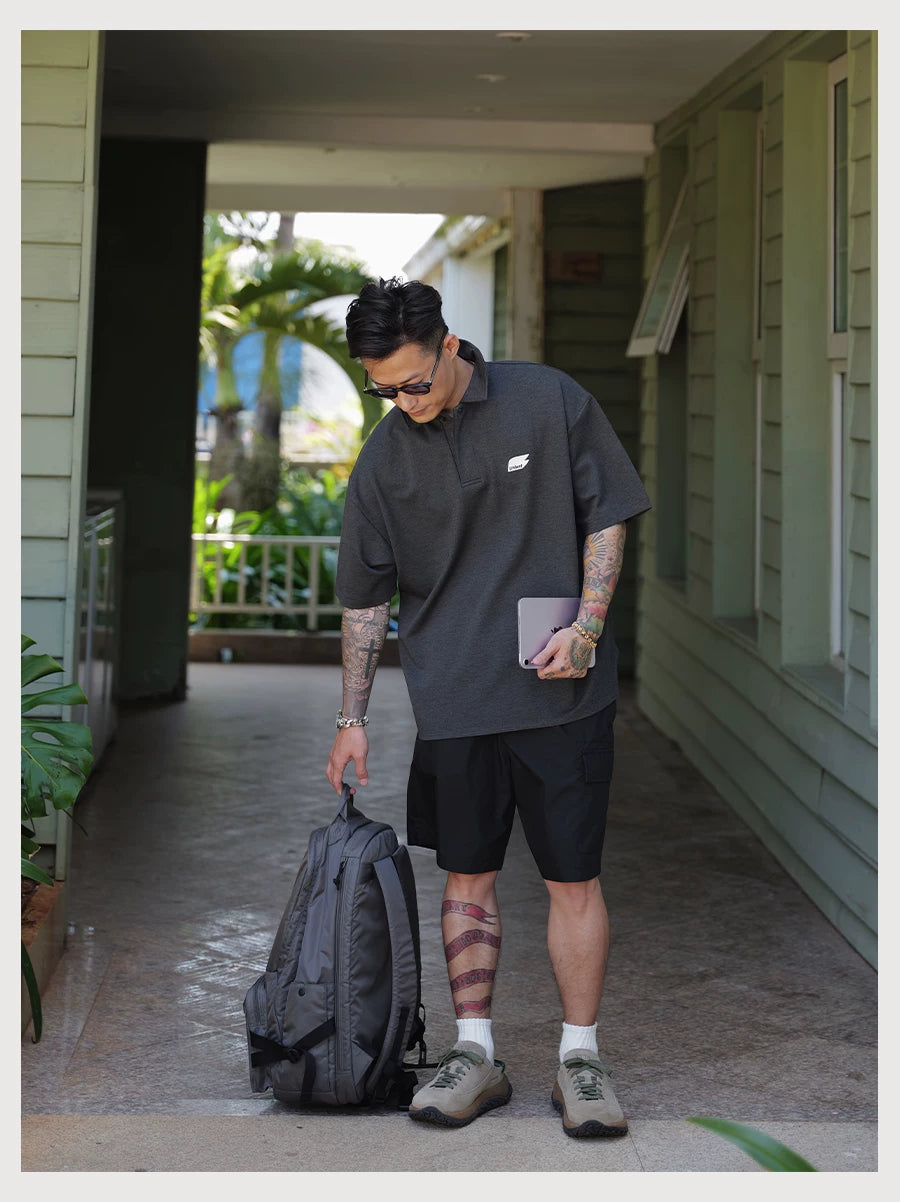 Blended Interlock Polo