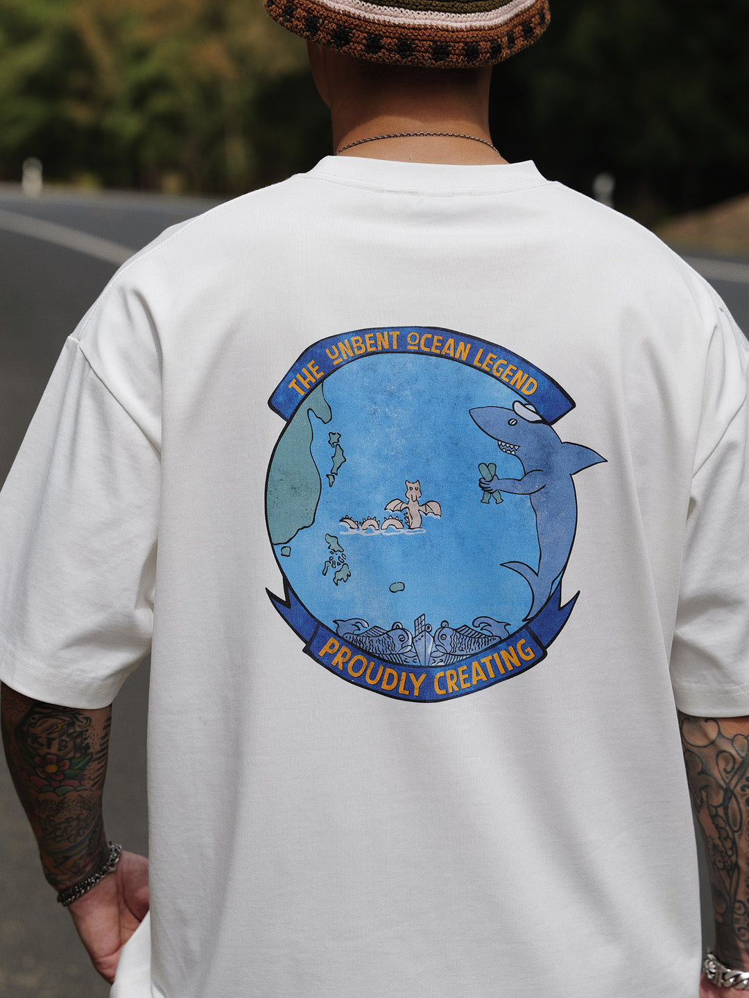 Ocean Print Tee