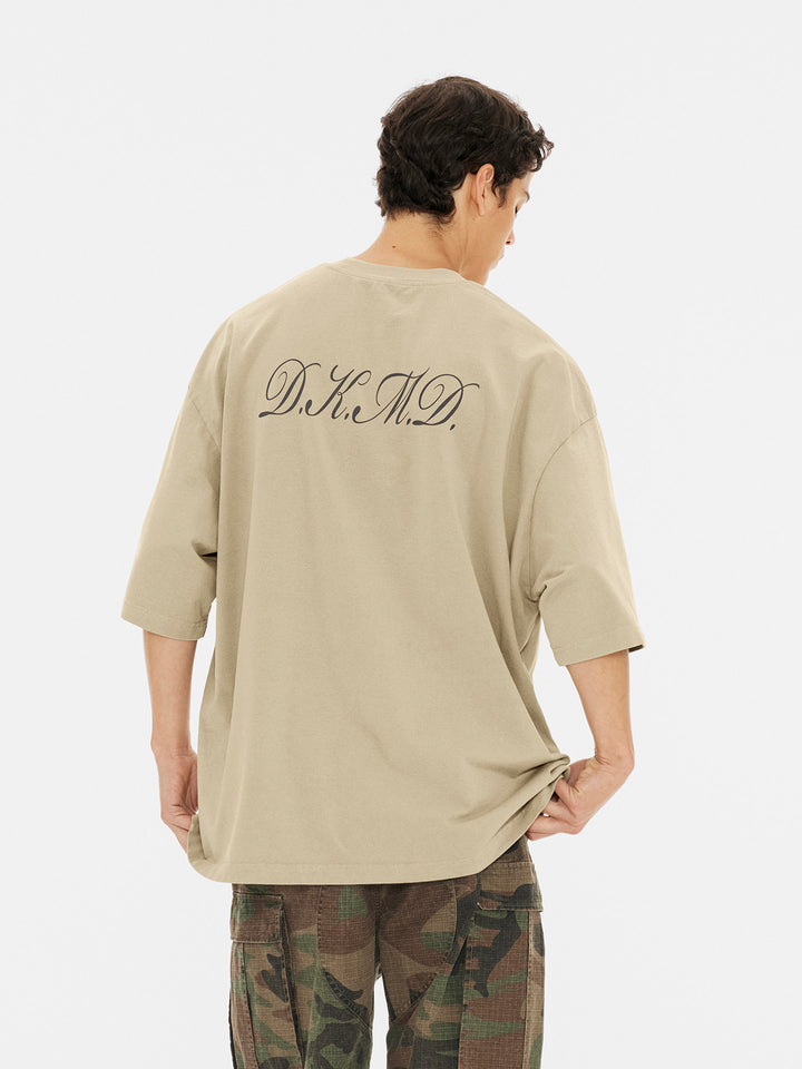 Acid Washed Logo Tee