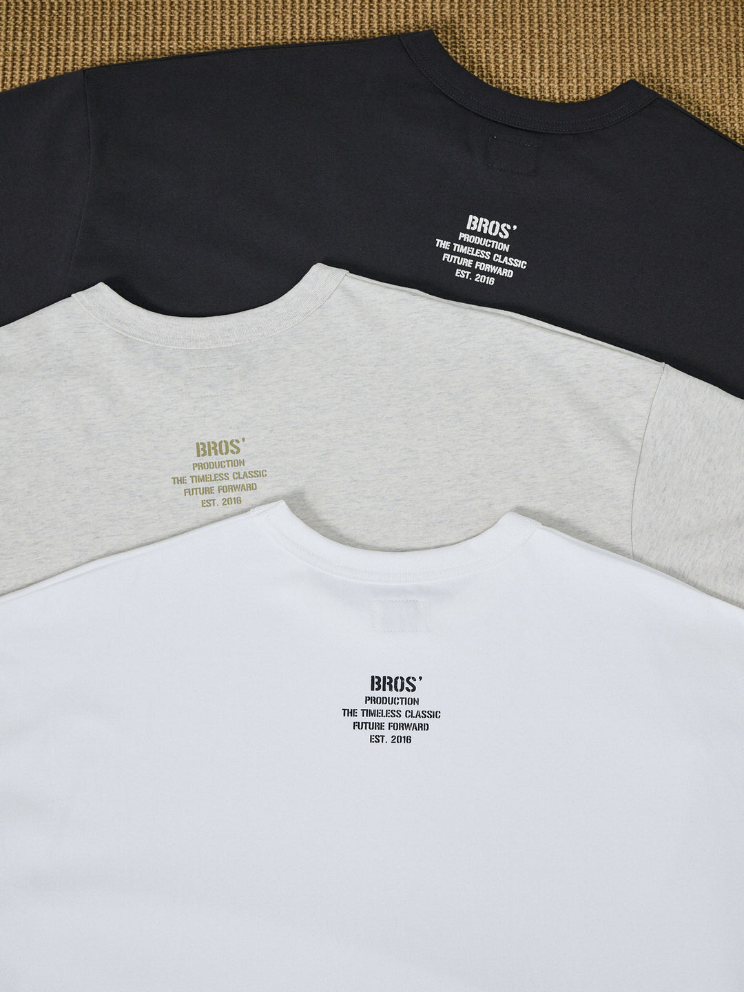 Anti-War Slogan Print Crewneck Tee