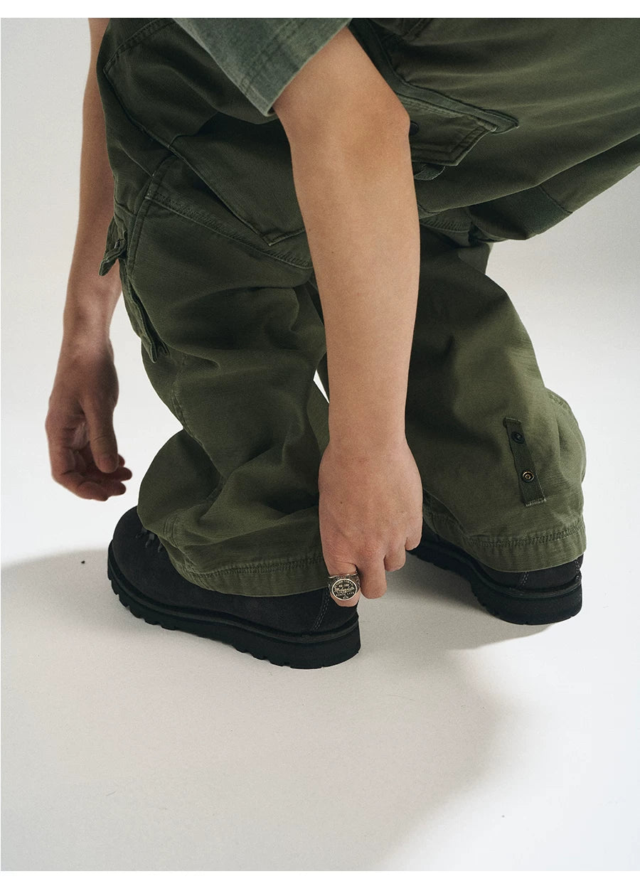 MUP25186 Distressed Military Cargo Pants