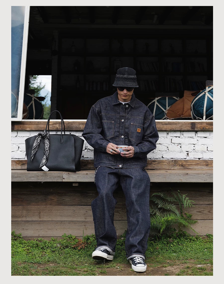 Vintage Raw Denim Jacket