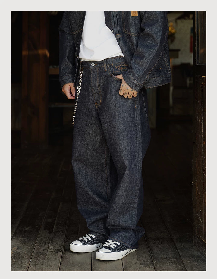 Vintage Raw Denim Pants