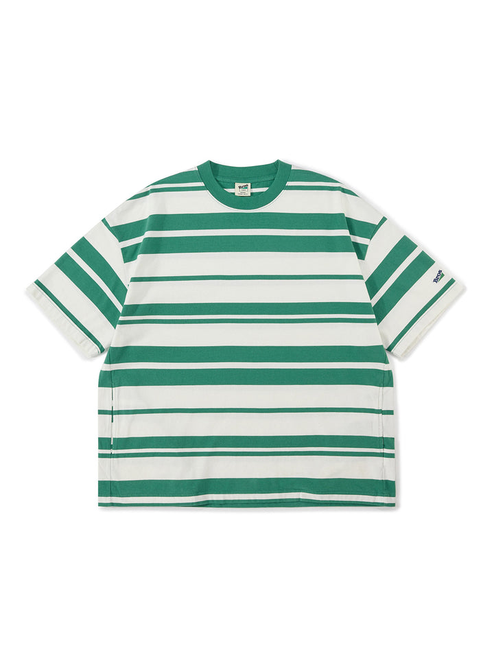 Striped Double Slip Pocket Tee