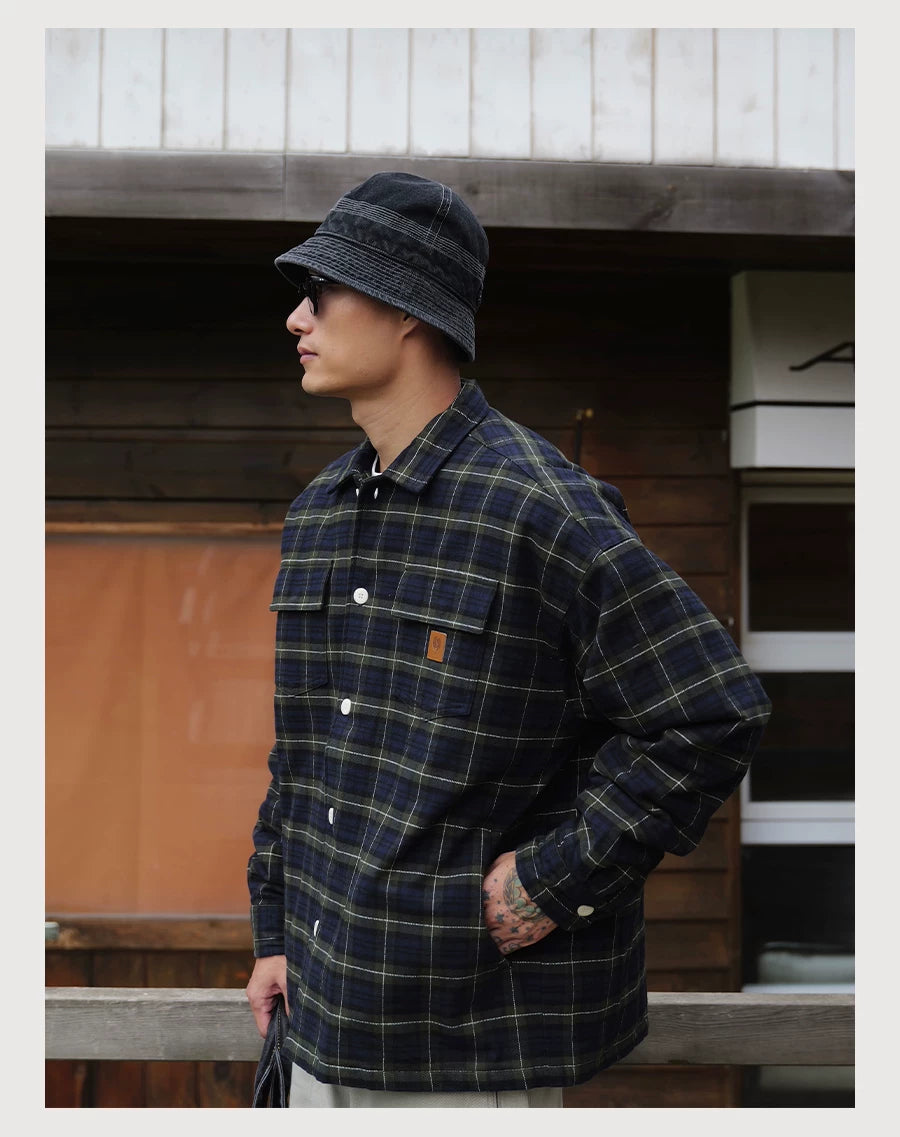 3M Thinsulate Plaid Coat