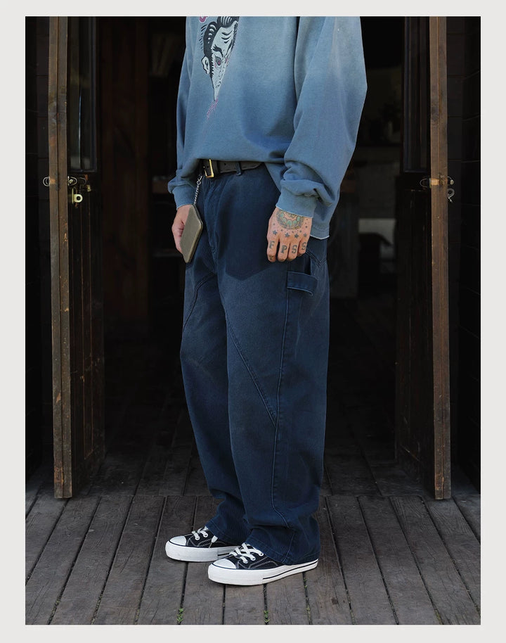 Vintage 3D Cut Pants