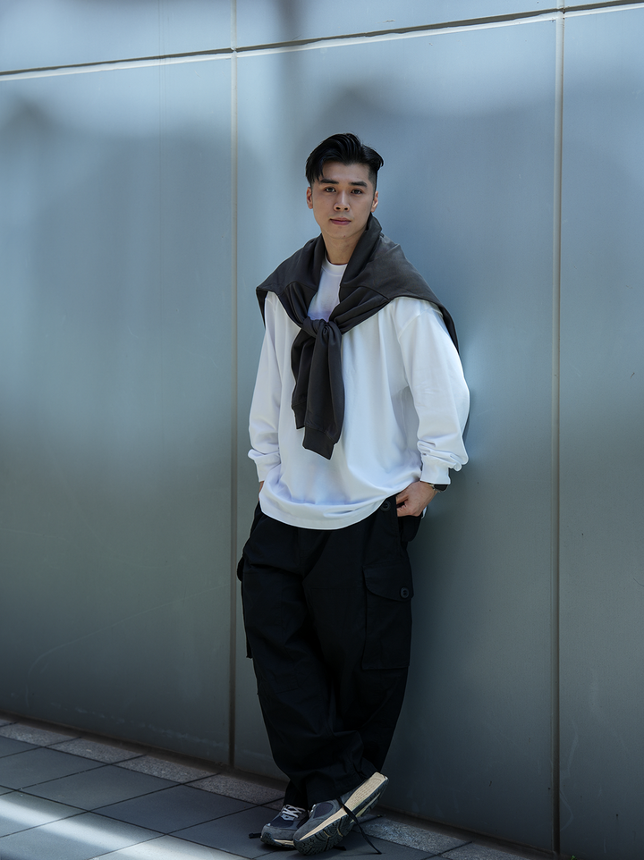 LAPRIMA BASIC BLANK LS TEE