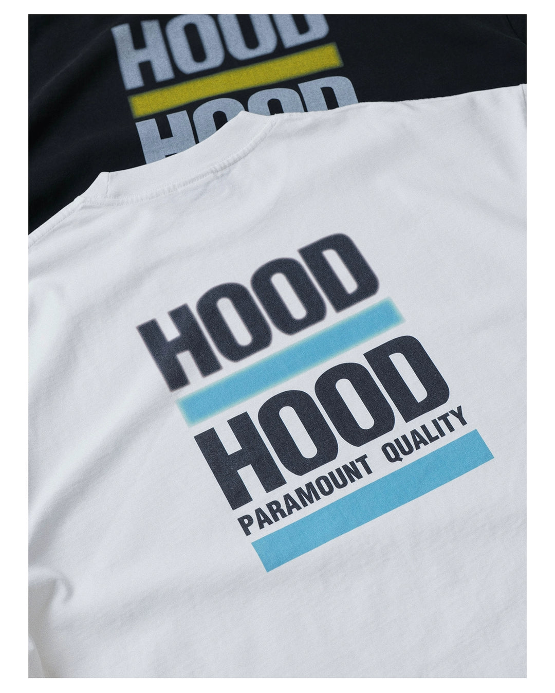 "Hood Hood" Washed Print Tee