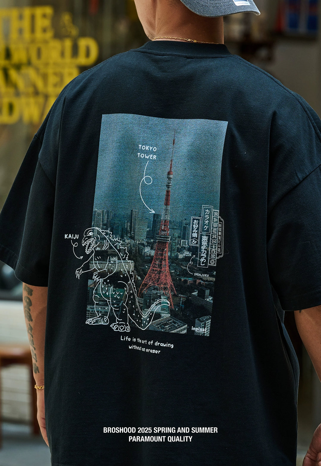 Japanese Photo Doodle Tee