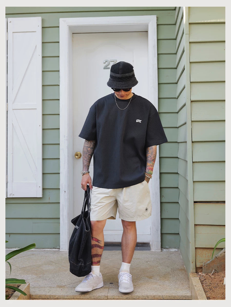 Quick-Dry Waffle Tee