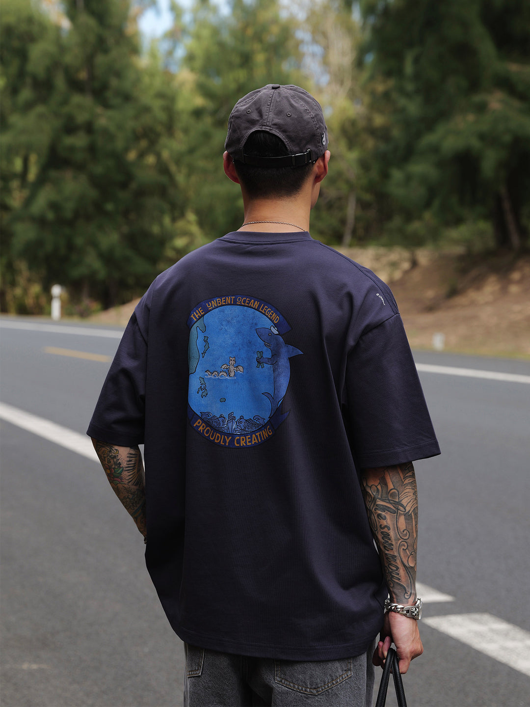 Ocean Print Tee