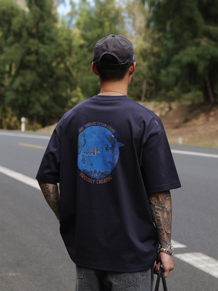 Ocean Print Tee