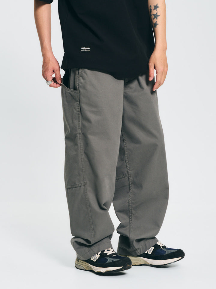 Casual Drawstring Straight-Leg Pants