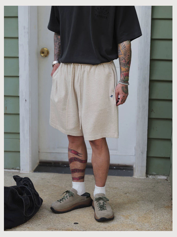 Linen Drawstring Shorts