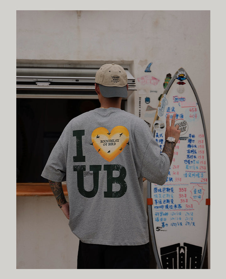 "I Love UB" Print Tee