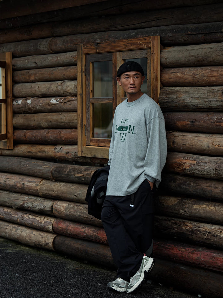 LAPRIMA SLOGAN PRINT L/S